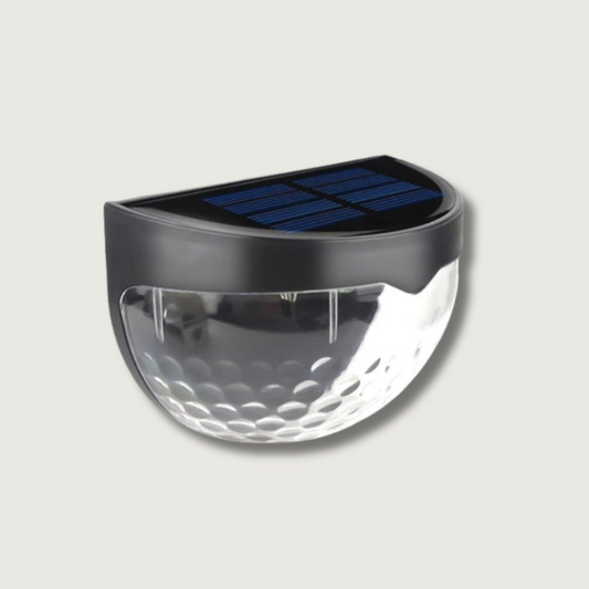 NoirRay – Solar Wall Lamp with Elegant Modern Glow