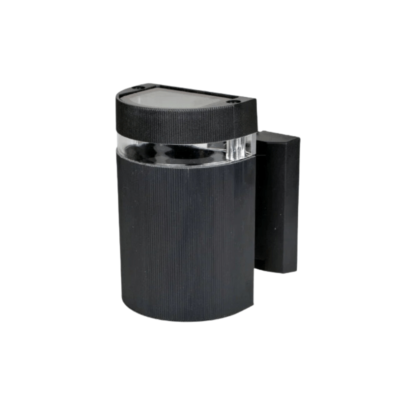 NovaBeam Modern Slim Black Outdoor Wall Lamp - Energy Efficient & Weather Resistant-1