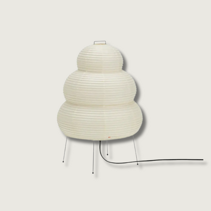 SereniGlow - Japandi Style Rice Paper Lamp