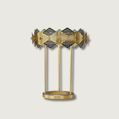 LuxeCrimson - Table Lamp with Timeless Design and Warm Red Elegance