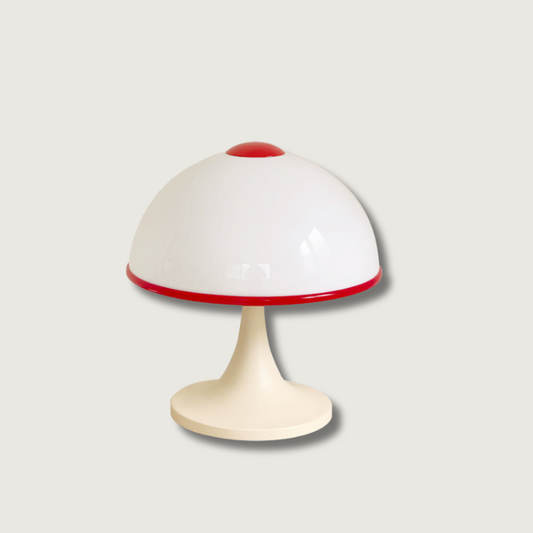MushroomRadiance - Table Lamp with Sleek Base and Soft Lighting