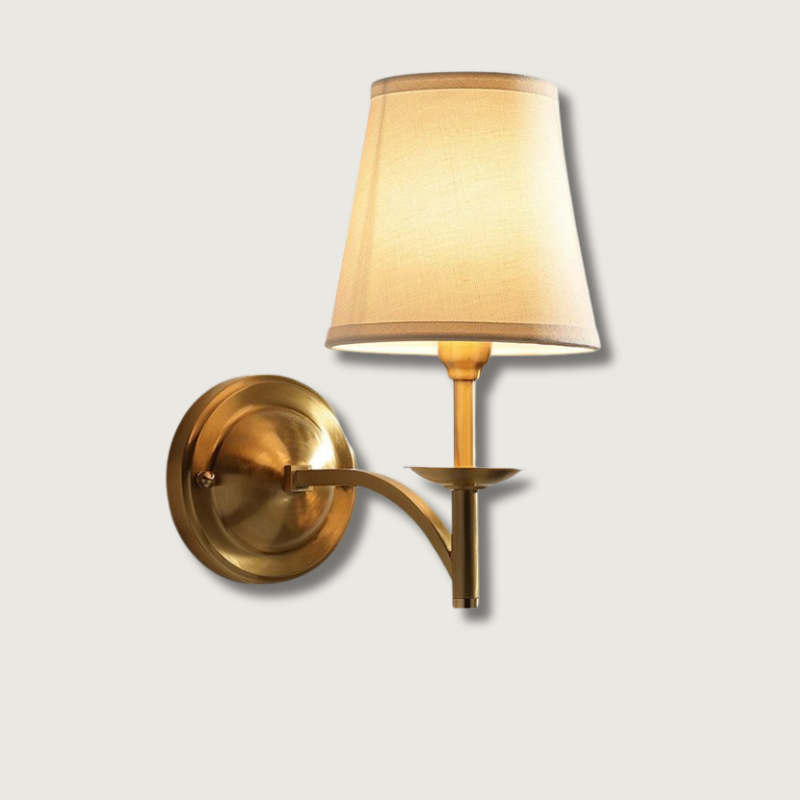 WarmCopper – Sleek Copper Wall Lamp with Soft Light