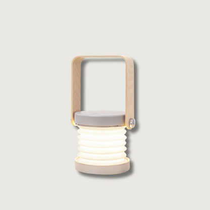 GlowLantern - Elegant Portable Table Lamp with Cozy Illumination