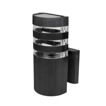 NovaBeam Modern Slim Black Outdoor Wall Lamp - Energy Efficient & Weather Resistant-5