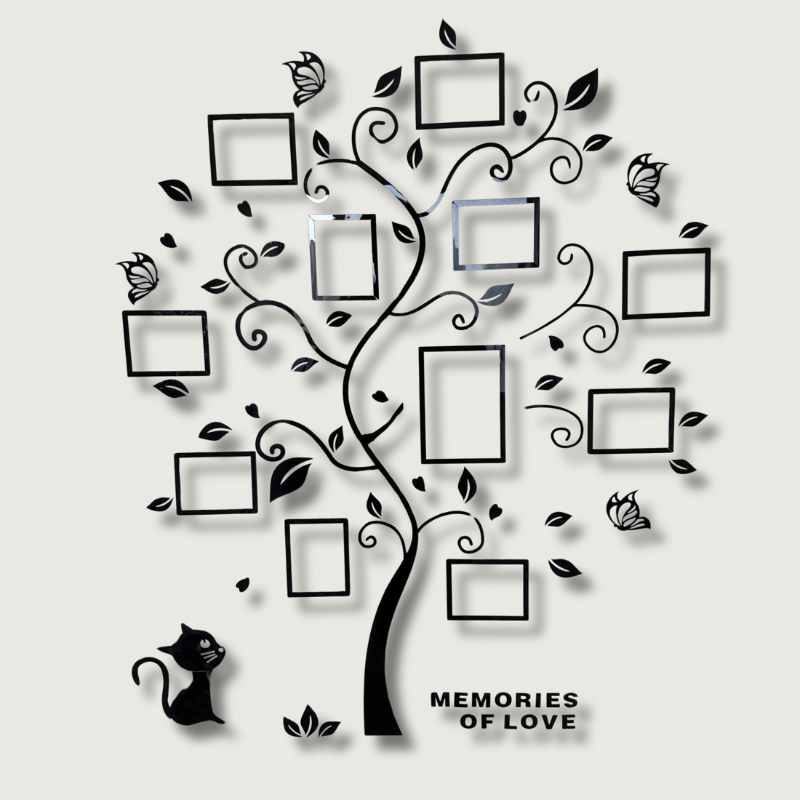 ClarityFrame - Zeitgenössische 3D-Acryl-Fotodarstellung