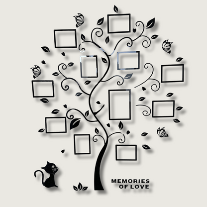 ClarityFrame - Zeitgenössische 3D-Acryl-Fotodarstellung