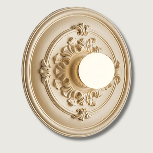 EpoqueBeam – Elegant French Round Wall Lamp for Retro Ambiance
