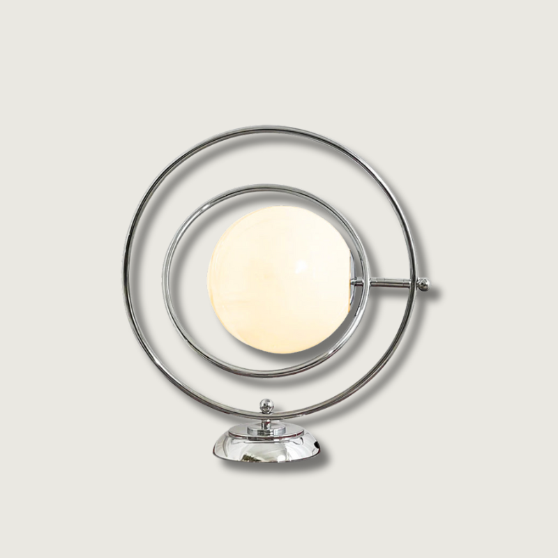 CosmicGlow - Table Lamp with Cosmic Design and Subtle Lighting