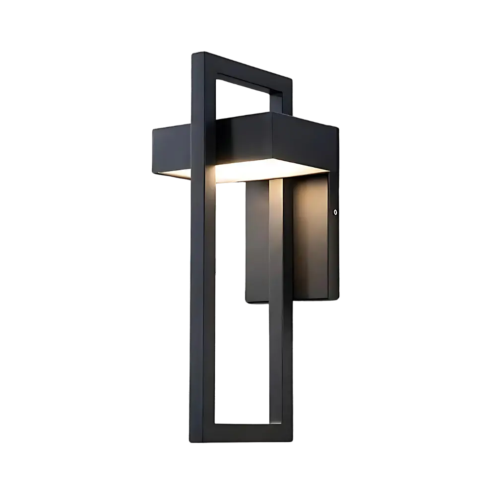 AuraBright – Modern Outdoor Wall Light with Energy-Efficient LED