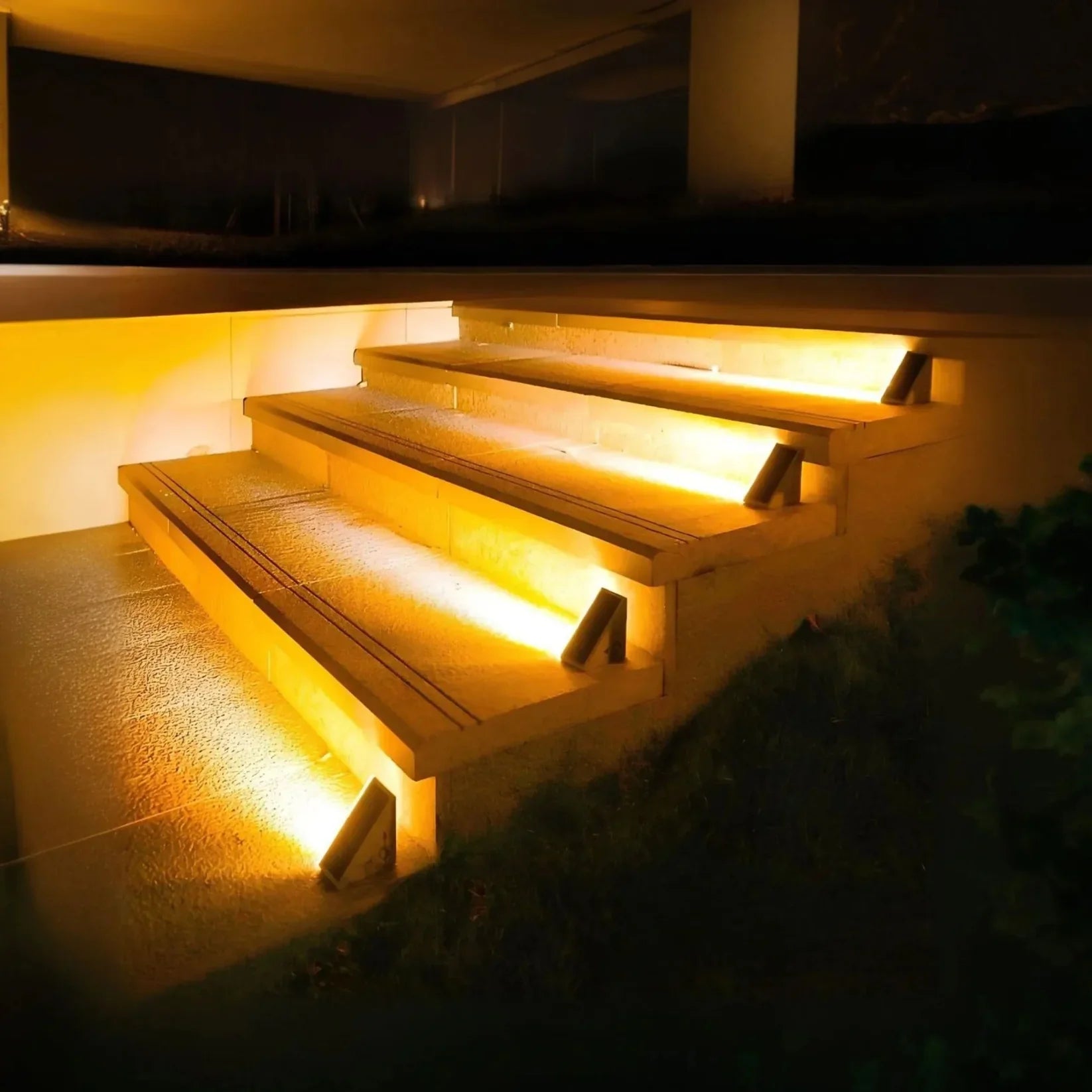 Variant image for Solar Lights Outdoor - Energy-Efficient LED Stair Lighting for Safe Pathways-1