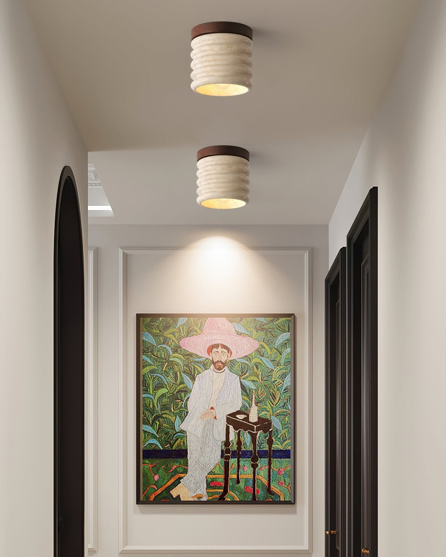 NordicLuxe - Loftlampe med enkelt skandinavisk design og subtilt lys