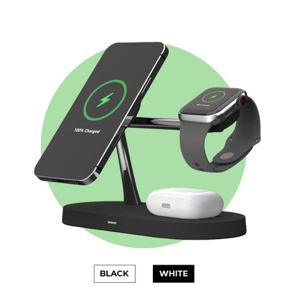 VeloCharge | Stylish Multi-Device Wireless Charging Station with LED Light 1