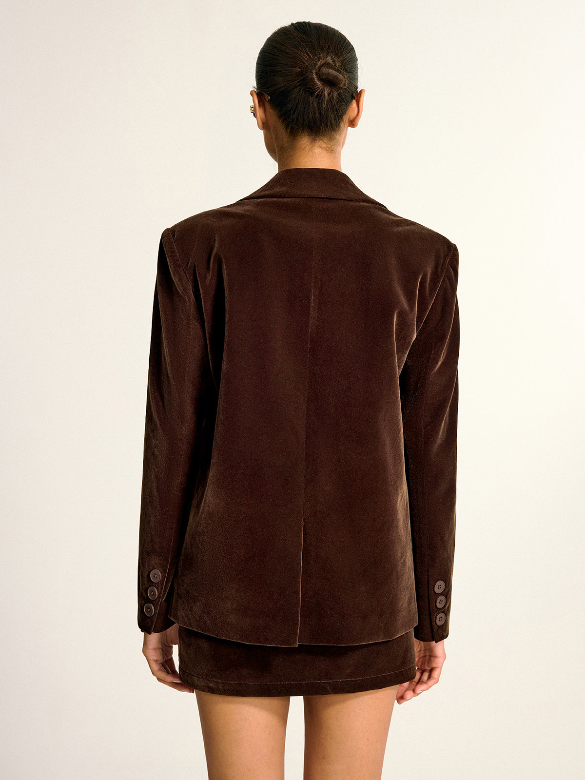 Velvet Shawl Collar Blazer 5