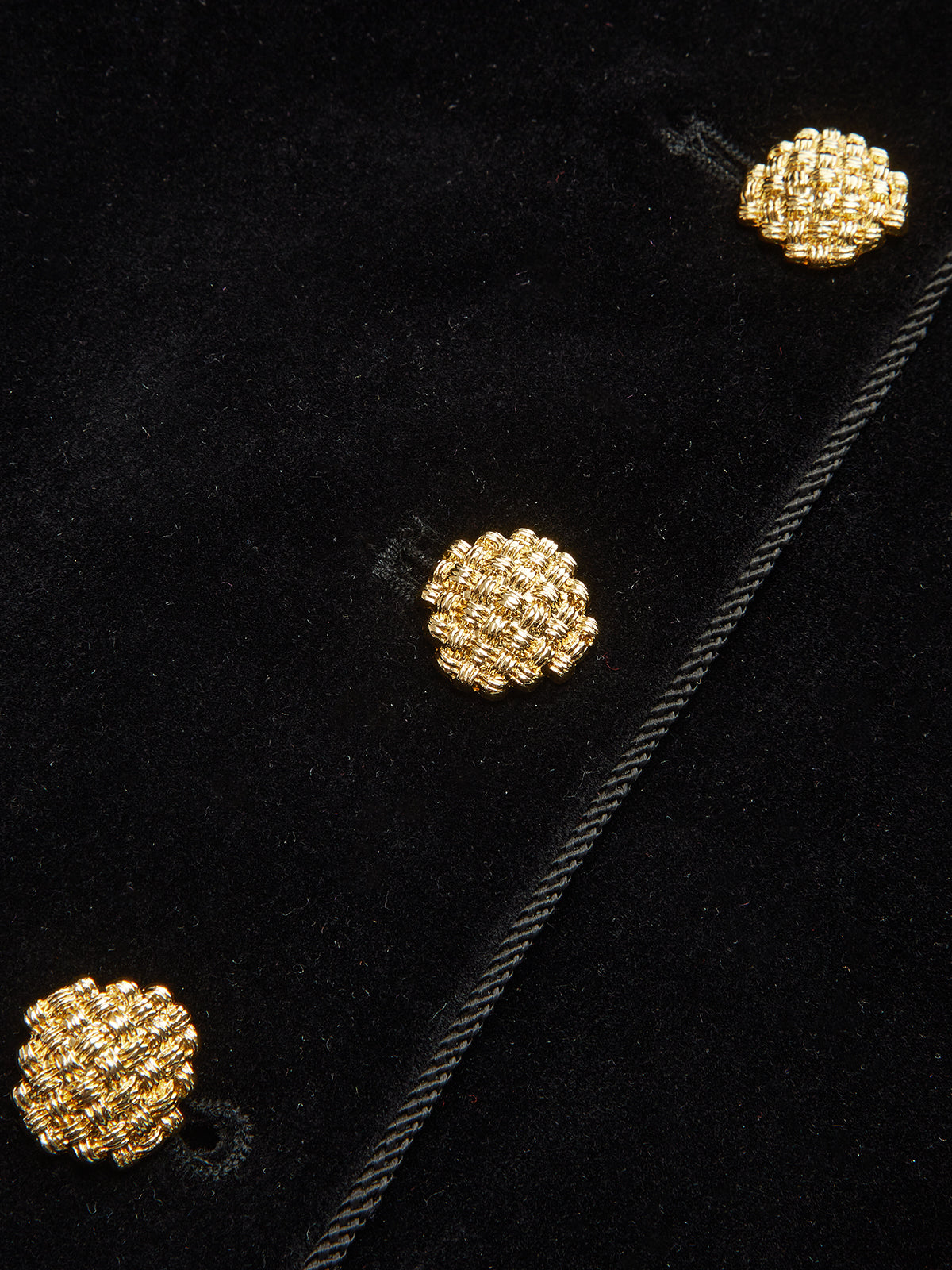 Velvet Stand Collar Blazer 3