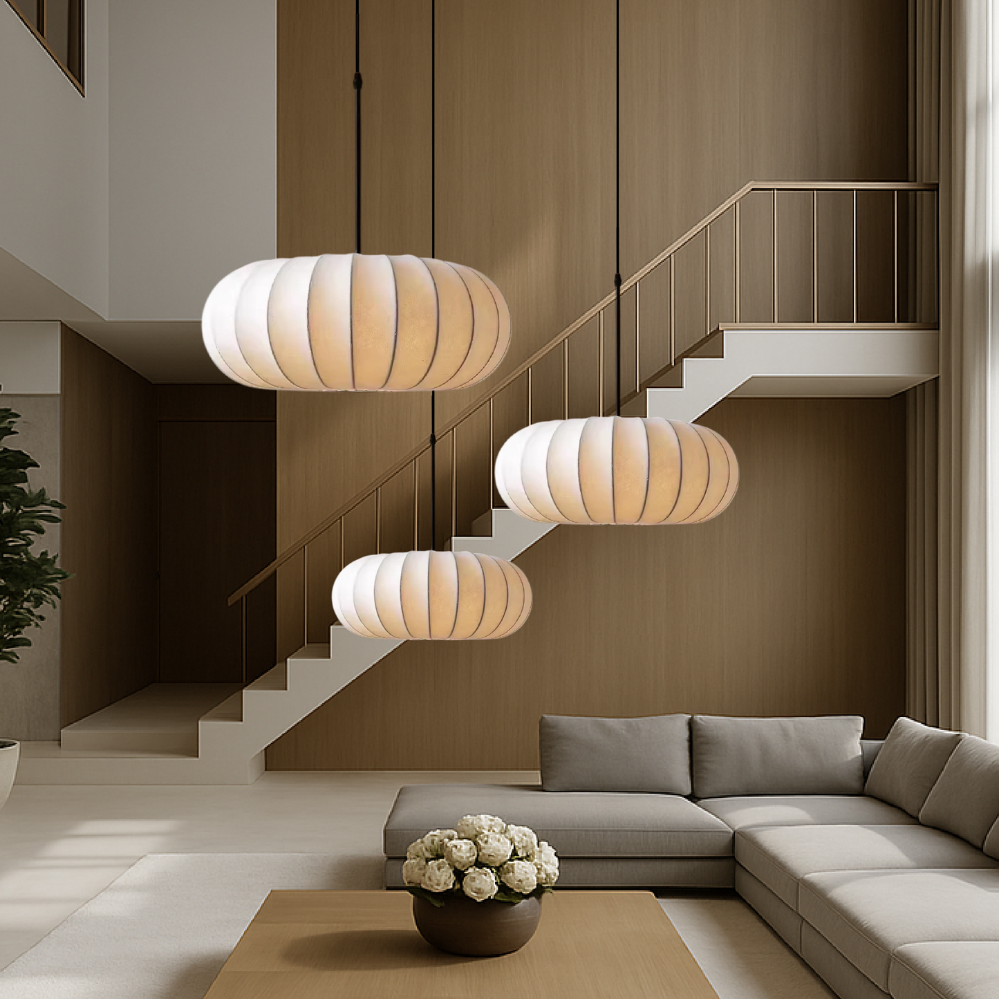 Verona Silk Pendant Lamp 4