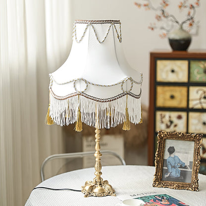 RegalBrass - Victorian Lamp with Gold Detailing and Luxurious Glow