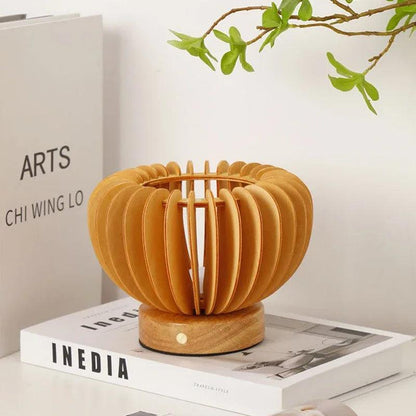 WoodFlex - Lampe de table en bois flexible