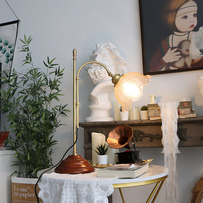 AgedRadiance - Lampe med tekstureret patina-look og blød glød