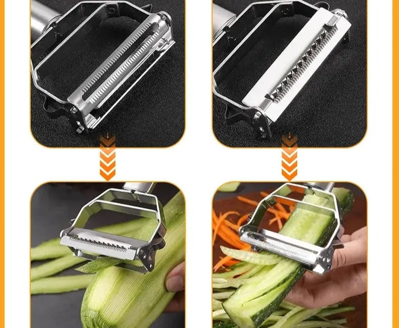 VitaSteel | Efficient Ergonomic Stainless Steel Vegetable Peeler 4