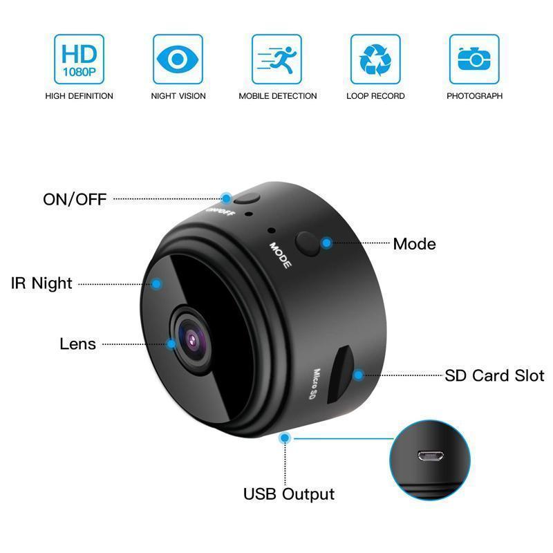 Vivolux | 1080p Magnetic WiFi Mini Camera - RV Backup Camera 6