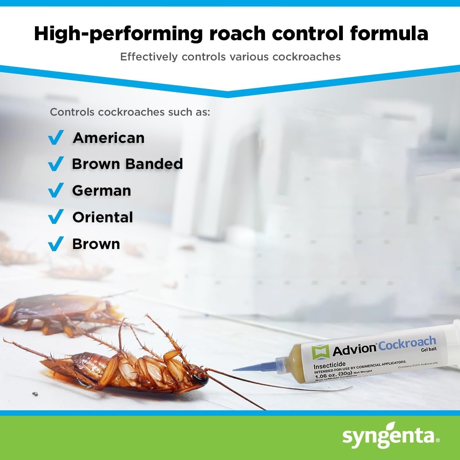 Vivolux | Advion Cockroach Gel Bait, Cockroach Killer, Non-Toxic Pest Killer, Pest Control 5