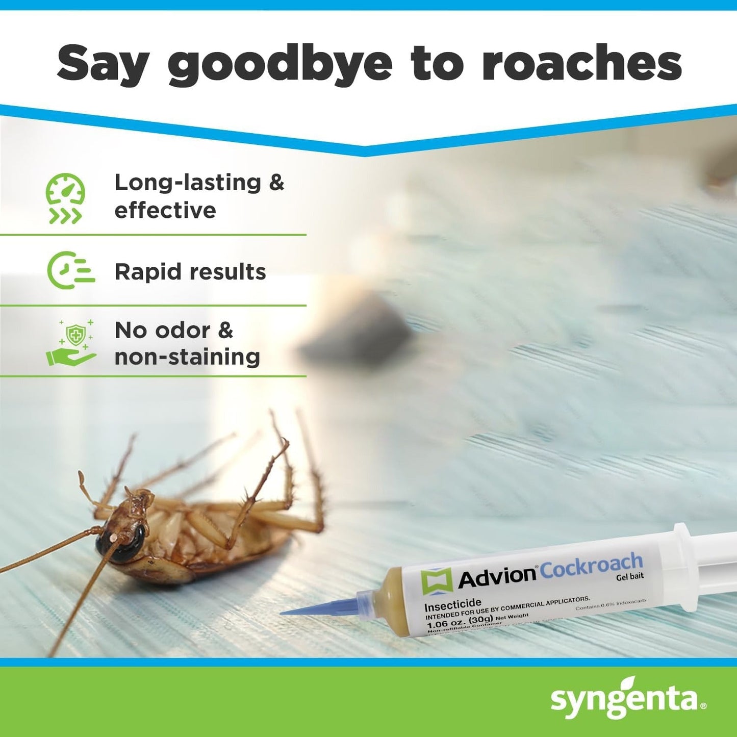 Vivolux | Advion Cockroach Gel Bait, Cockroach Killer, Non-Toxic Pest Killer, Pest Control 6