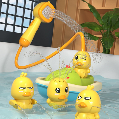 Vivolux | Bath Toy Set Floating Ducks Shower Spray 2