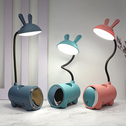 Vivolux | BunnyGlow Creative LED Touch Lamp with Pen Holder | USB Charging Function | Desk Lamp | Children's Room Decor 6