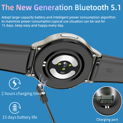 Vivolux | CFDA ECG Blood Oxygen Heart Rate Health Monitoring Smart Watch 5