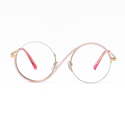 Vivolux | Cross Semi-Rim Round Glasses 95929 2