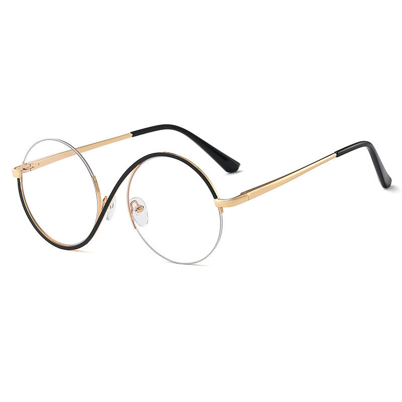 Vivolux | Cross Semi-Rim Round Glasses 95929 6