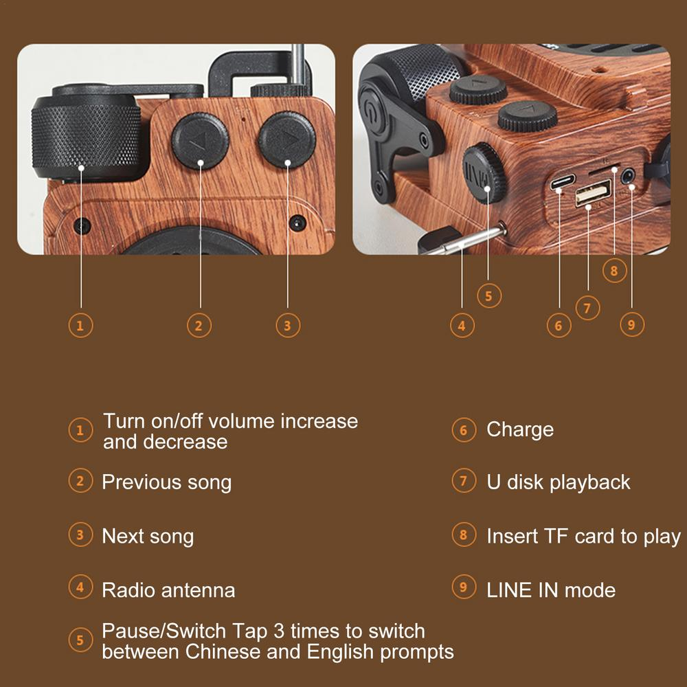 Vivolux | Dark Academy Bluetooth Speaker 4