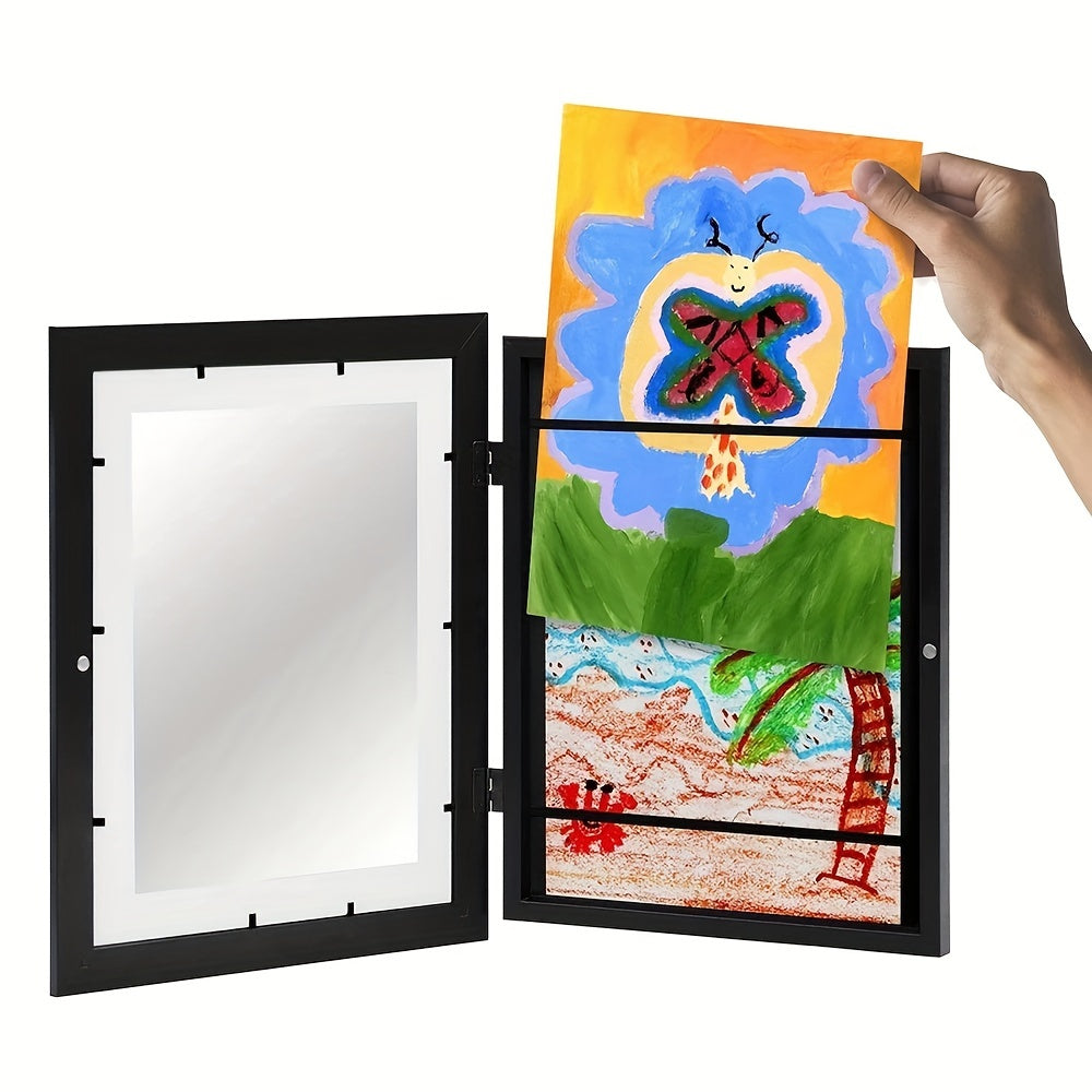 Vivolux | Digital Picture Frame Magnetic Wooden Wall Display 1