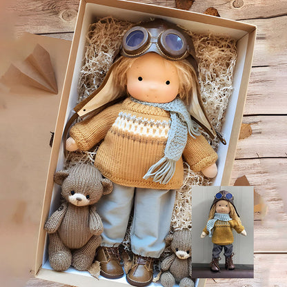 Vivolux | Handmade Waldorf doll 11