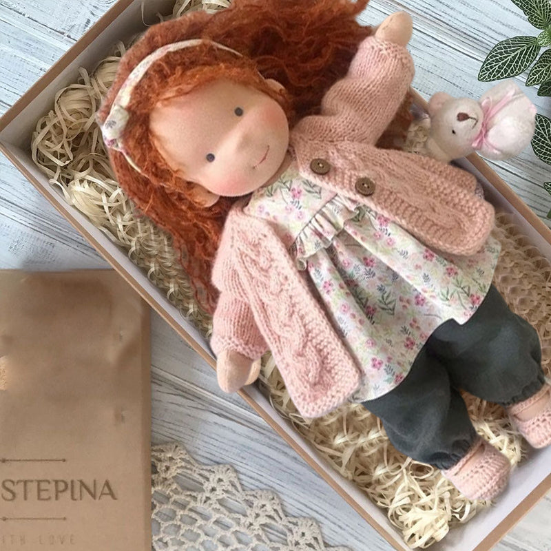 Vivolux | Handmade Waldorf doll 14