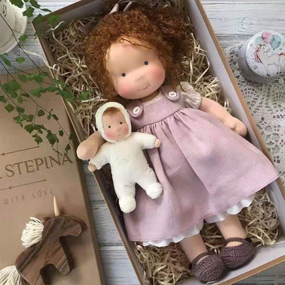 Vivolux | Handmade Waldorf doll 15