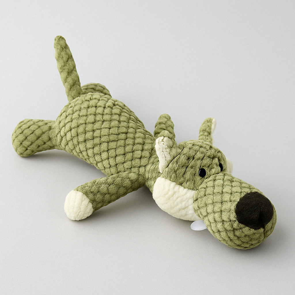 Vivolux | Plush Dog Chew Toy, Durable Squeaky Toy 0