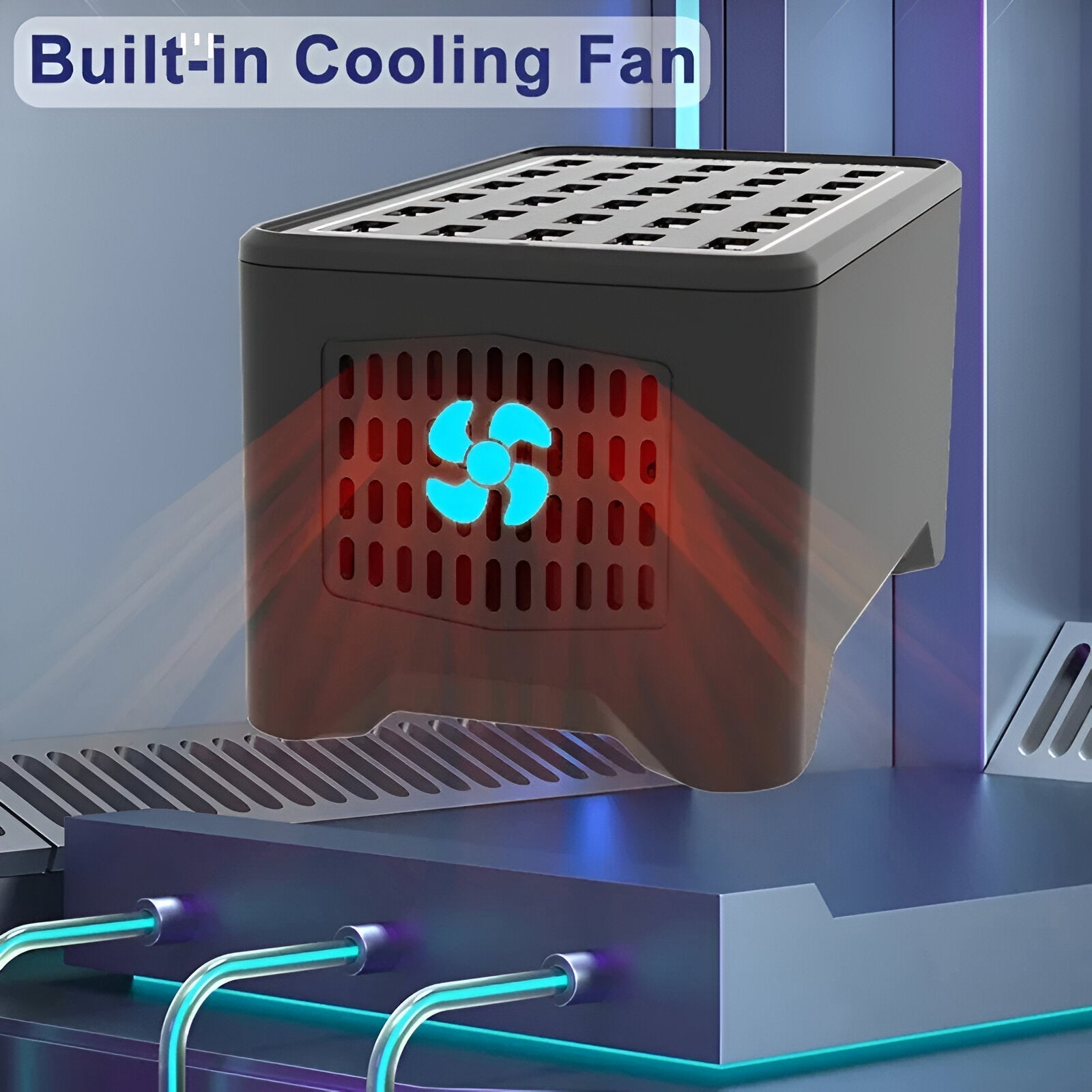Vivolux | PowerPort Pro 30 - Universal Multi-USB Charger with 30 Ports 2