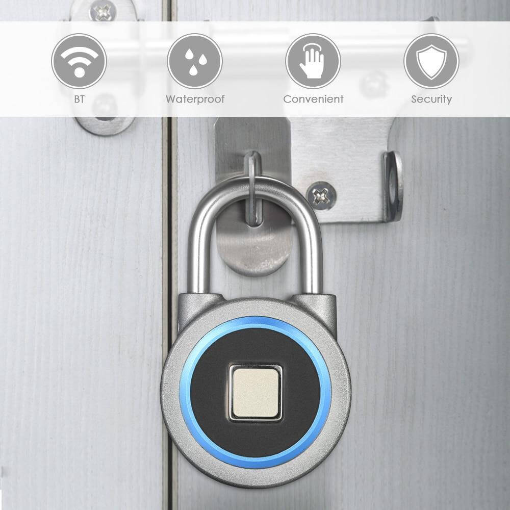 Vivolux | Smart anti-theft fingerprint keyless padlock 4
