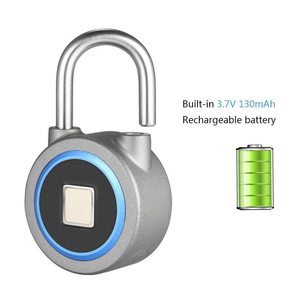 Vivolux | Smart anti-theft fingerprint keyless padlock 5
