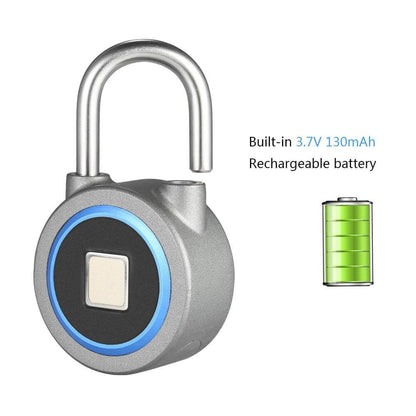 Vivolux | Smart anti-theft fingerprint keyless padlock 5