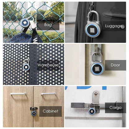 Vivolux | Smart anti-theft fingerprint keyless padlock 7