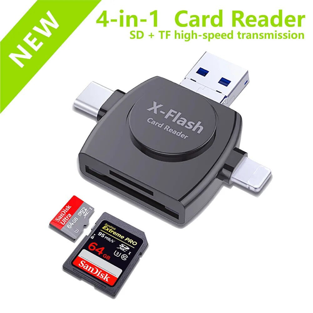 Vivolux | The 4-in-1 Card Reader 0