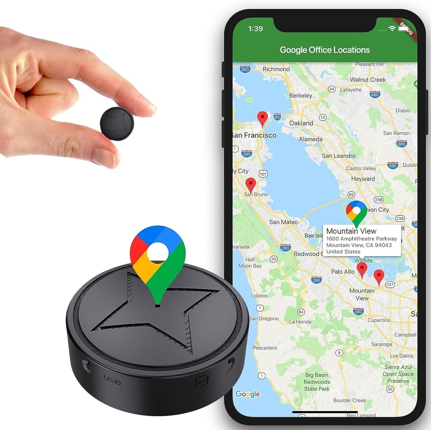 Vivolux | UltraTrack | Powerful magnetic GPS tracker 0