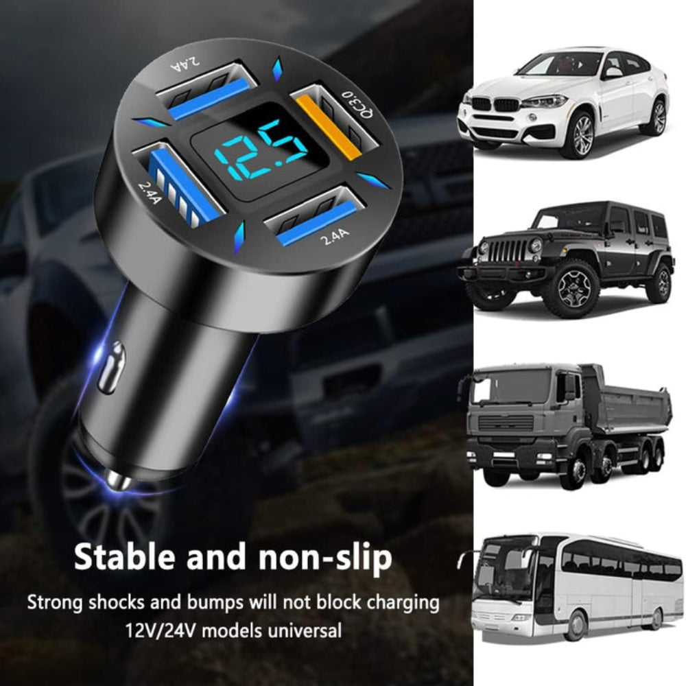 VoltCharge | Powerful Compact Dual USB Car Charger Adapter 7