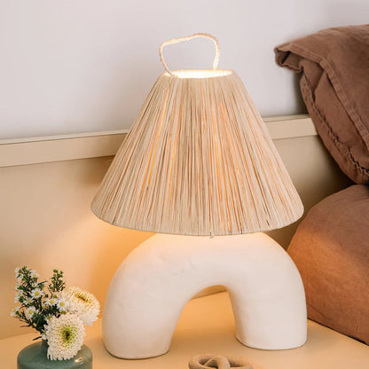 ElectraGlow - Lámpara contemporánea con base potente y luz eficiente