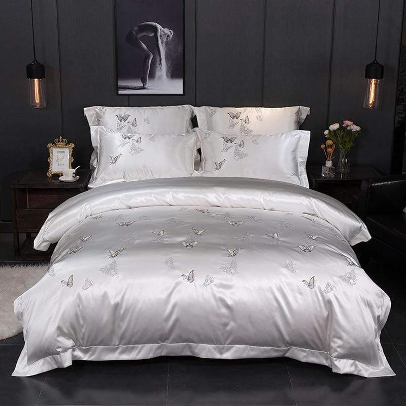 IvoryGlow - Egyptian Cotton Duvet Set
