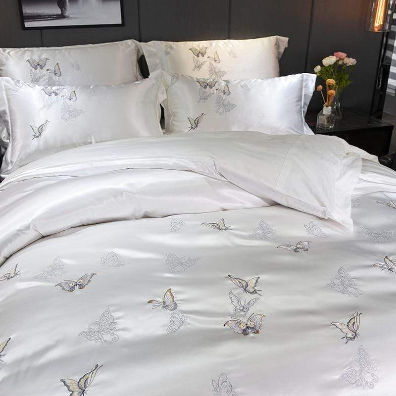 IvoryGlow - Egyptian Cotton Duvet Set