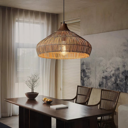 WovenGlimmer - Rattan Pendant Lamp