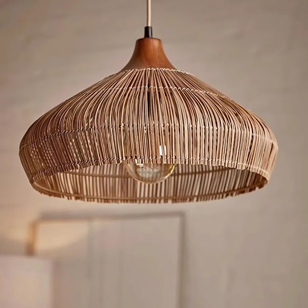 WovenGlimmer - Rattan Pendant Lamp